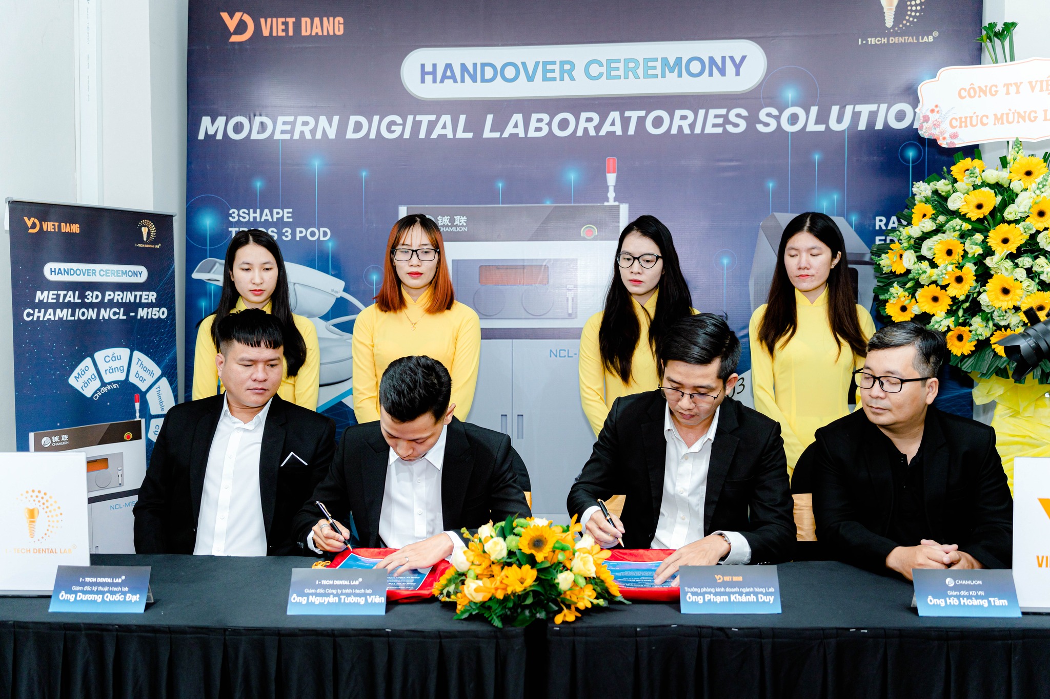 LỄ CHUYỂN GIAO GIẢI PHÁP DIGITAL LABORATORIES HIỆN ĐẠI I-Tech Lab & Việt Đăng – Hợp Tác Chuyển Giao Công Nghệ Số Hóa Nha Khoa